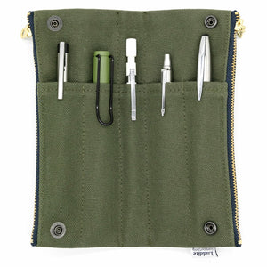 Luddite Pen Case Canvas 8-Go (6 colours)