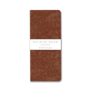 Yamamoto Paper "RO-BIKI NOTE" TEXTURE SERIES (2 colours) - NOMADO Store