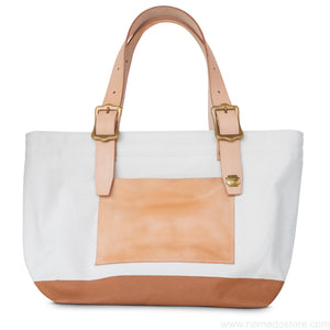 Superior Labor engineer tote bag S natural body light brown paint
