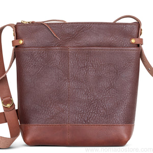 The Superior Labor Leather Bottom Shoulder Bag Deep S (3 colours)