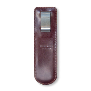 Ateliers Phileas Cordovan Kumano Pen Holster (burgundy/single)