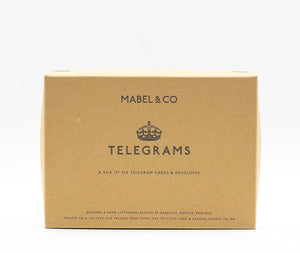 Box of 12 telegrams & Envelopes