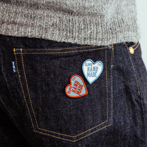 The Superior Labor Small Heart Patches (2 colours)