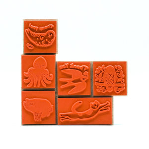 Itsuko Naka Rubber Stamps : 7 designs