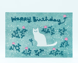 Itsuko Naka Birthday Card : Cat