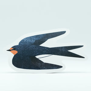 Itsuko Naka Diecut Cards : Swallow & White Eye (2 designs)