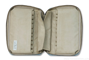 Kyoku Haku Zippered 20 Slots Pen Case (Begonia Blossom/2 colours)