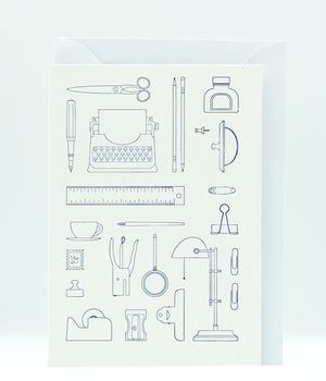 Nomado Kappan "Favourite Desktop" Letterpress Card