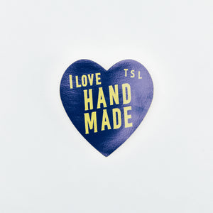 The Superior Labor I LOVE HANDMADE sticker