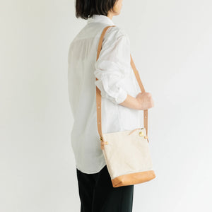 The Superior Labor Leather Bottom Shoulder Bag Deep S (3 colours)