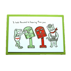 KAPPADO letterpress card : Taiwan Post