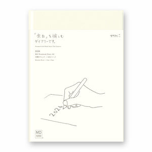 Midori MD 2026 Diary - One day/ one page (2 sizes)