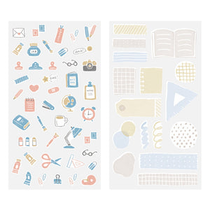 Midori Sticker Two sheets stationery