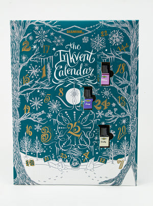 Diamine 2025 Inkvent Calendar Teal Edition