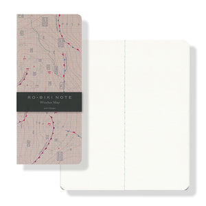 Yamamoto Paper "RO-BIKI NOTE" MAP SERIES Plain Weather Map Notebook