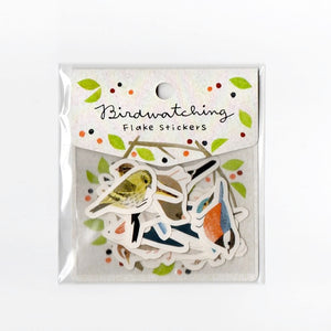 Itsuko Naka Birdwatching Flake Sticker set