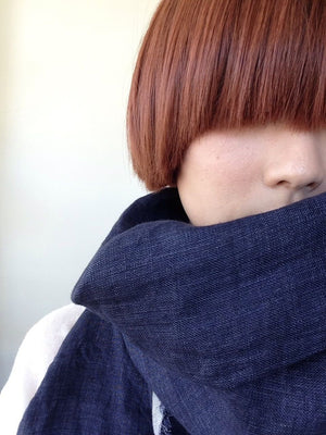 Komo linen scarf (4 colours)