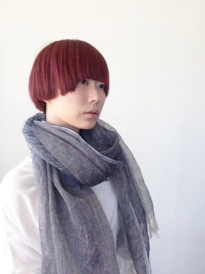 Komo linen scarf (4 colours)