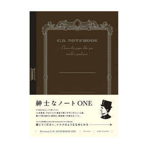 APICA Premium C.D. Notebook One (A4 - 64 pages - 3 variants)