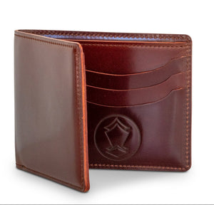 Ateliers Phileas Ginza Shell Cordovan Slim Wallet (burgundy)