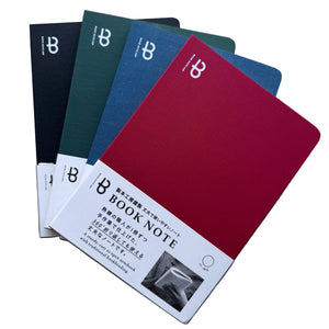 WATANABE BookBinding BOOK NOTE 360° Plain (4 colours, B6 or A5) - NOMADO Store