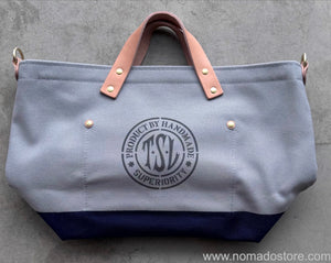 The Superior Labor Engineer Shoulder Bag XS (grey canvas/4 options) - NOMADO Store