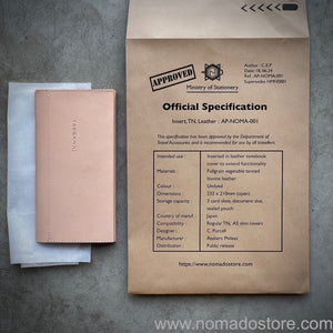 Nomado Store x Ateliers Phileas Yubokumin Leather TN insert