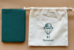 Ateliers Phileas Passepartout B6 Goatskin Notebook Cover (Japanese Indigo)