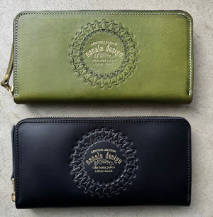 Nanala Design Round Fastener Long Wallet (2 colours)