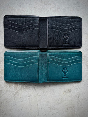 Ateliers Phileas Passepartout Slim Wallet (Black or Japanese Indigo)