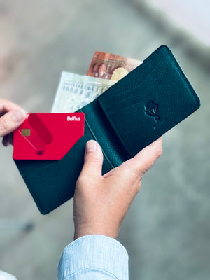 Ateliers Phileas Passepartout Slim Wallet (Black or Japanese Indigo)