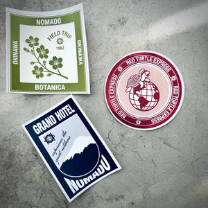 Nomado Designs Vintage Travel Stickers (3 designs)