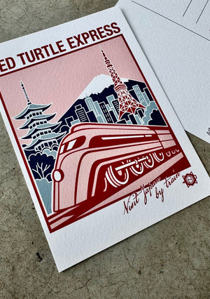 Nomado Designs Vintage Travel Postcard