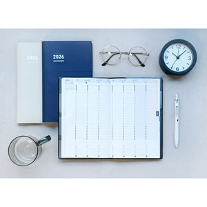 Jibun Techo Biz 2026 A5 slim Black