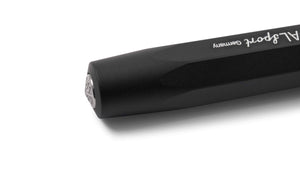 Kaweco Alu Sport black fountain pen (M)