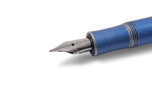 Kaweco Alu Sport stonewashed fountain pen  blue (M)