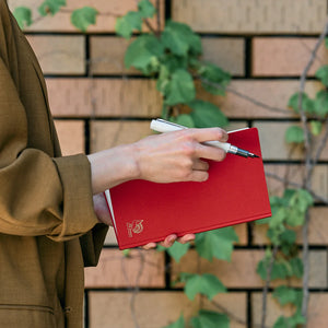 Dressco notebook L - Bank paper (4 colours) - NOMADO Store