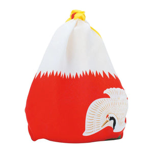 MUSUBI × COCHAE – Fuku Furoshiki 48 cm – Mt. Fuji Yellow