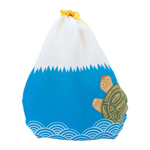 MUSUBI × COCHAE – Fuku Furoshiki 48 cm – Mt. Fuji Yellow