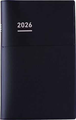 Jibun Techo Biz 2026 A5 slim Black