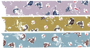 Classiky Girl Masking Tape (3 colour set, 24mm)