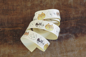 Classiky Toranekobonbon Sticker Roll (Cats or Dogs 30mm)