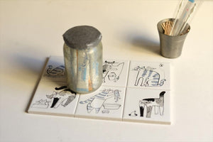 Classiky Toranekobonbon Printed Tile (6 designs)