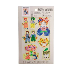 SANBY x Aiko Fukawa Multi Stickers - Japanese Stickers (2 patterns)