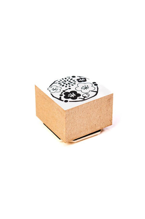 Shachihata wooden rubber stamps (Japanese motifs - 6 patterns) - NOMADO Store