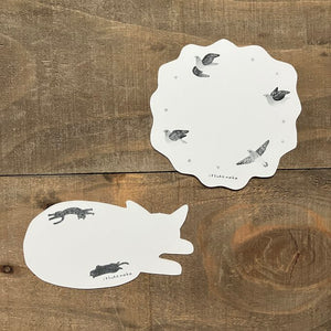 Itsuko Naka Diecut Cards (4 designs)