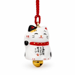 Yakushigama – Lucky cat charm / Maneki neko netsuke (three patterns)