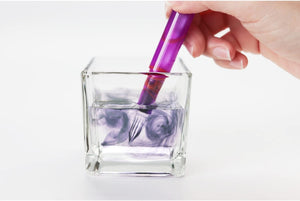 Teranishi - Guitar Glass Dip Pen with Cap - Aurora Borealis (4 colours)