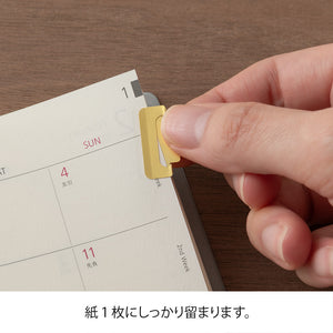 Midori Chiratto brass - Index Clips