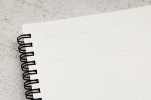 Maruman Mnemosyne A5 Dot Grid Notebook – Premium Japanese 5mm Dotted Notebook